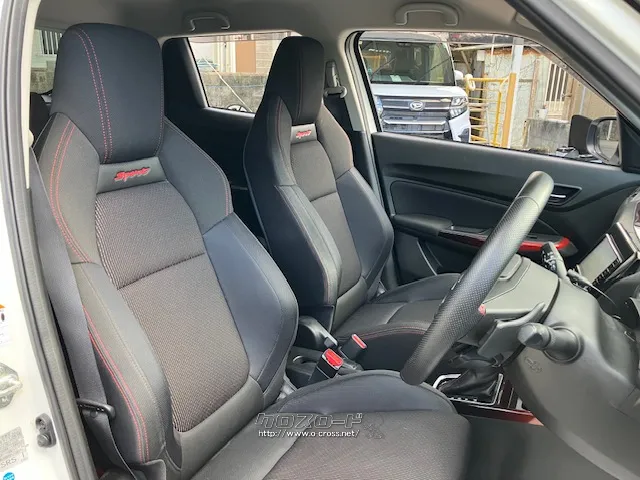 6速AT車に後退時ブレーキサポート、後方誤発進抑制機能、 スズキ スイフト