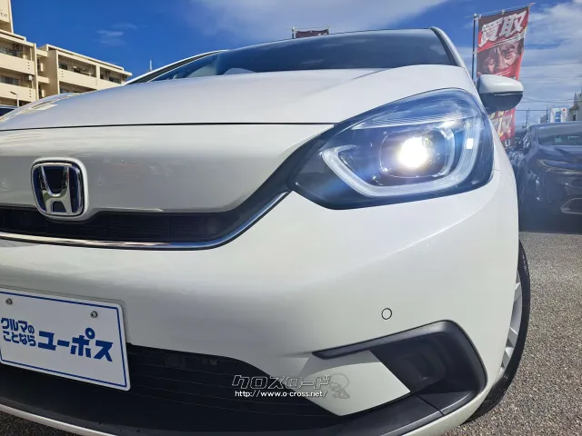 オートハイビーム機能付きLEDヘッドライト。 ホンダ フィット