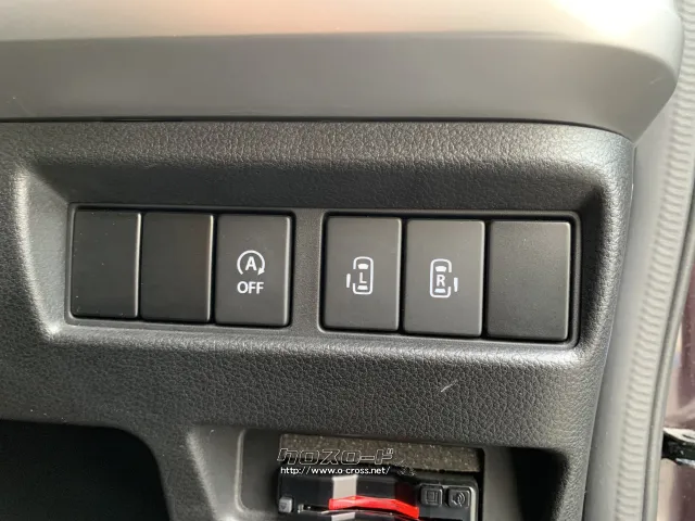 アイドリングストップ・両側パワースライドドア機能付き。 スズキ スペーシア