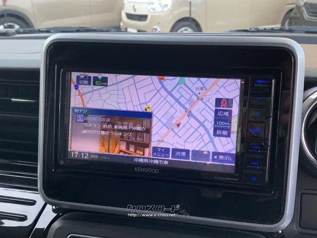 純正ナビ(CD/DVD/Bluetooth/フルセグTV/SD/USB/ラジオ) スズキ スペーシア