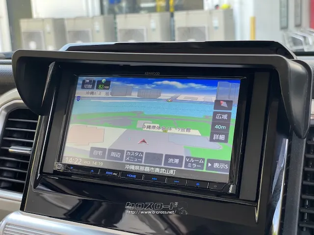 KENWOODナビ(CD/Bluetooth/ワンセグTV) スズキ クロスビー