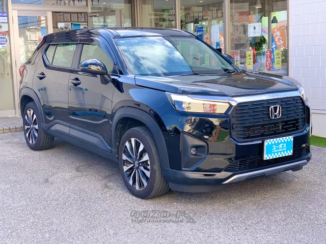 サイドのベルトラインから水平に車両前端まで伸ばしたフロントフード! ホンダ WR-V