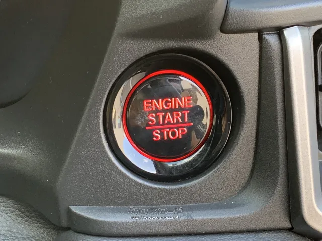 プッシュスタートスイッチ 鞄やポケットに鍵を入れたままエンジンスタートが可能です ホンダ WR-V