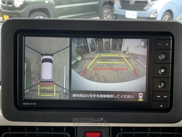 全方位カメラ機能付きなので、駐車も楽々です☆ ダイハツ ムーヴキャンバス