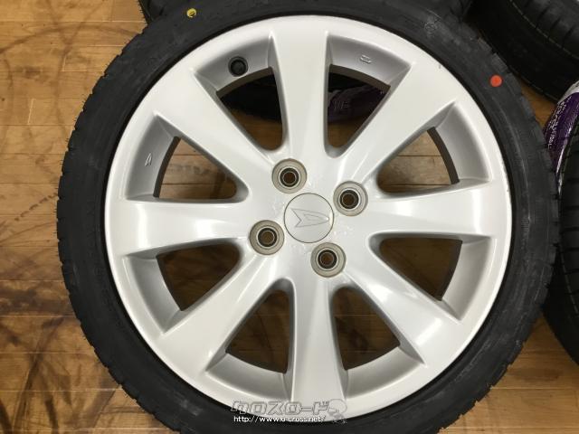 ムーブRS純正16インチ165/45R16の25年製バリ山タイヤ付き 軽トラに ホイール・タイヤ・16インチ ダイハツ ムーヴRS純正 新品タイヤ4