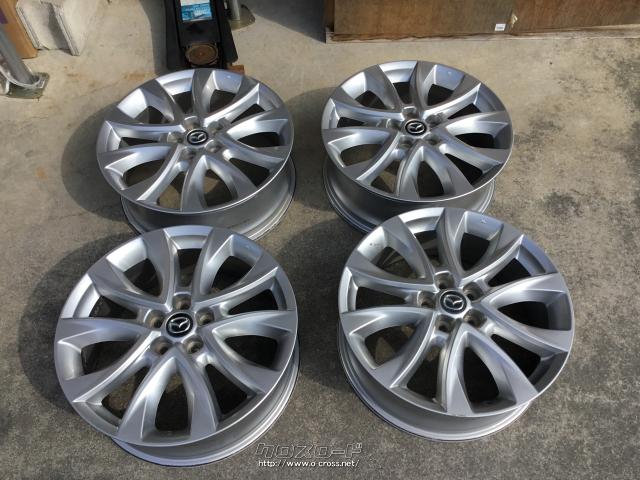 ホイール・19インチ マツダCX-5純正(シルバー)ホイール4本セット!・ご 