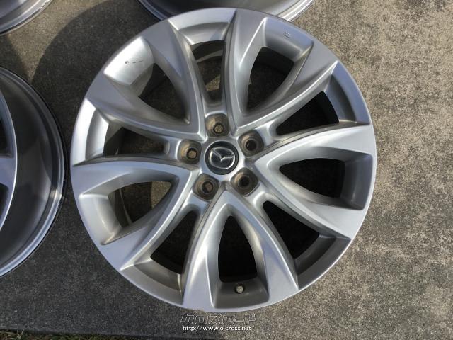 ホイール・19インチ マツダCX-5純正(シルバー)ホイール4本セット!・ご 
