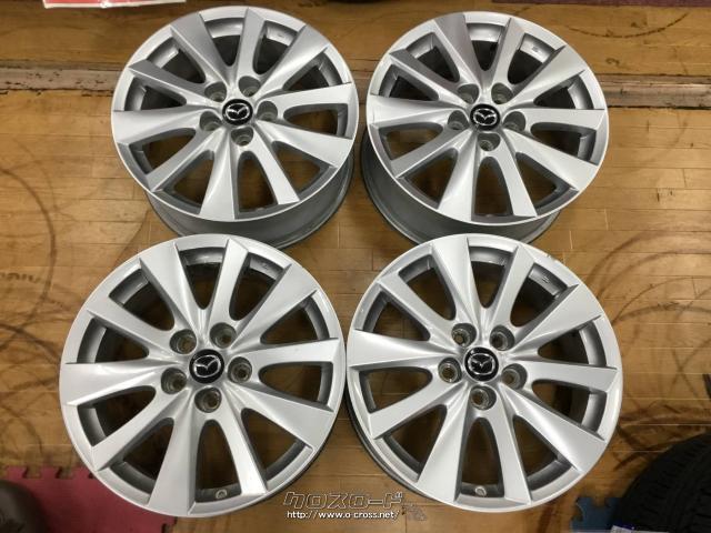 【新品・未使用】マツダ 17インチ CX5 シルバー ホイール 4個セット ホイール・17インチ マツダCX5純正ホイール(シルバー)新品タイヤ