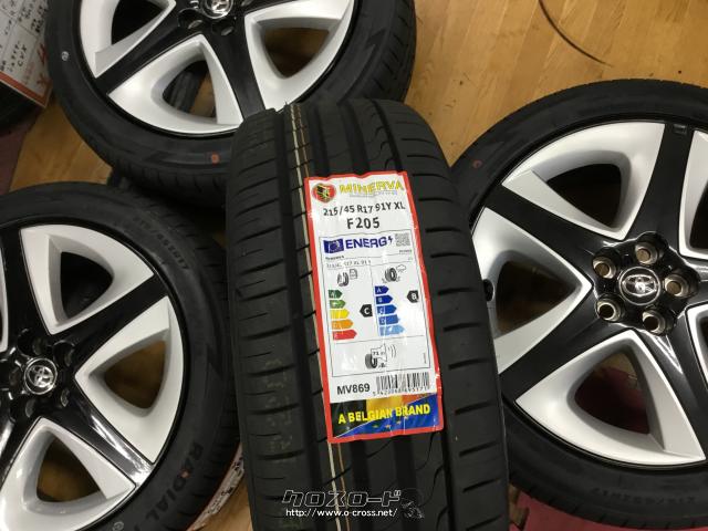 ホイール・タイヤ・50系プリウス純正 17インチ 新品タイヤ 4本セット