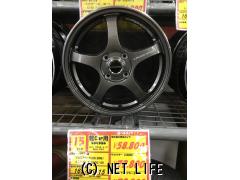 ホイール・タイヤ・クロススピードCR5(BRM) 15インチ新品タイヤ4本