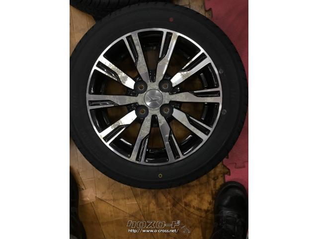 ホイール・タイヤ・ダイハツ タントカスタム純正 14インチ 新品タイヤ4