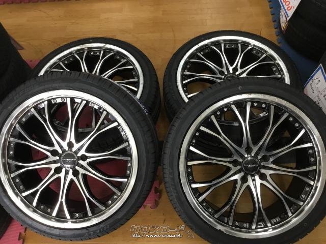ホイール・タイヤ・ロクサーニEX BADX 19インチ 新品タイヤ4本セット