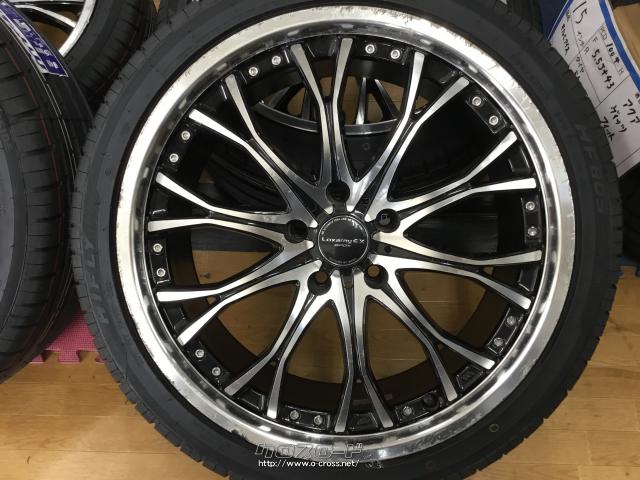 ホイール・タイヤ・ロクサーニEX BADX 19インチ 新品タイヤ4本セット