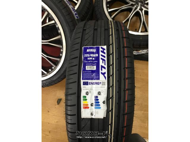 ホイール・タイヤ・ロクサーニEX BADX 19インチ 新品タイヤ4本セット