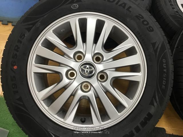 ホイール・タイヤ・トヨタ エスクァイア純正 15インチ 新品タイヤ4本