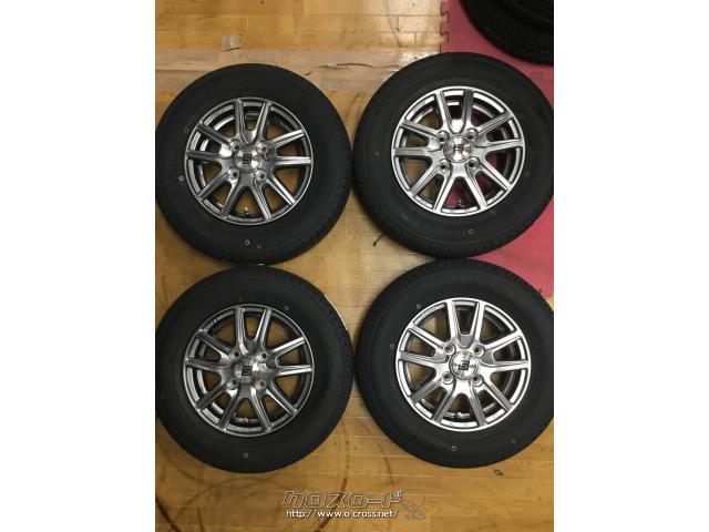 ホイール・タイヤ・ザインSS(シルバー)12インチ 新品タイヤ4本セット