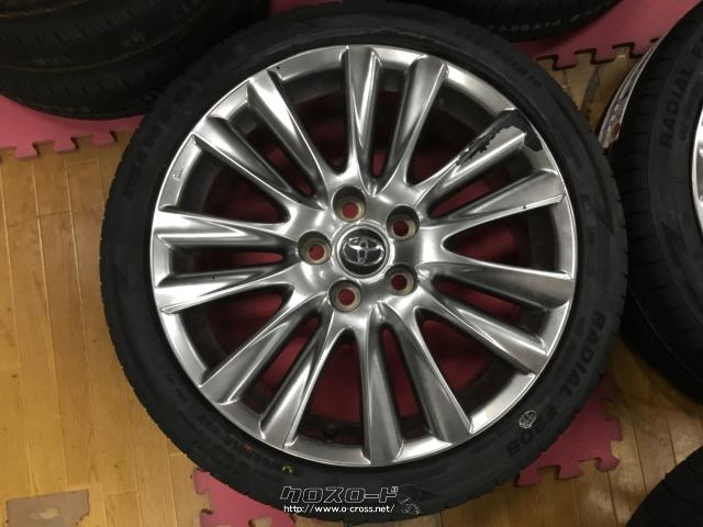 ホイール・タイヤ・トヨタ ハリアー純正 18インチ 海外製新品タイヤ4本
