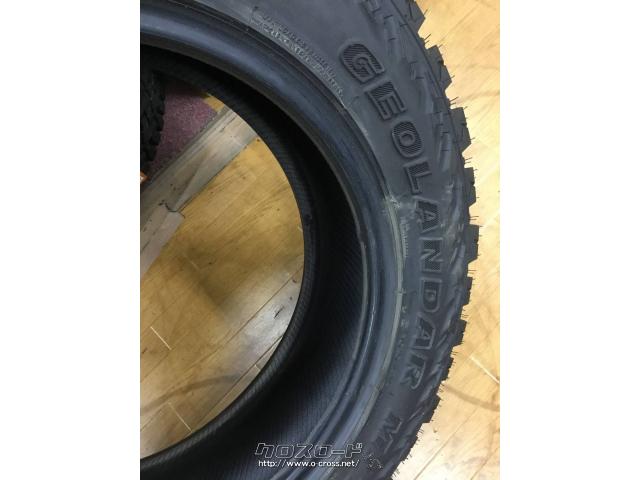 タイヤ・超美品! ヨコハマ ジオランダーMT 16インチ 175/80R16 バリ山