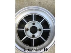 ハヤシレーシング13インチ ７Ｊシルバーオレンジ 8スポークホイール ホイール・旧車 ハヤシレーシング 13インチ 7J+6 114.3 2本セット!・ご