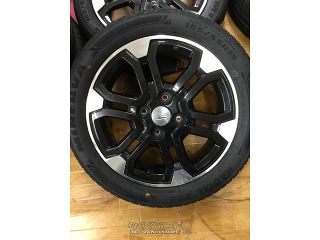 ホイール・タイヤ・ダイハツ ムーヴ純正 15インチ 新品タイヤ4本セット
