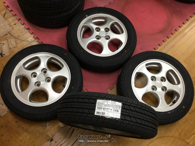 ホイール・タイヤ・ダイハツ純正ホイール14インチ 新品タイヤセット 