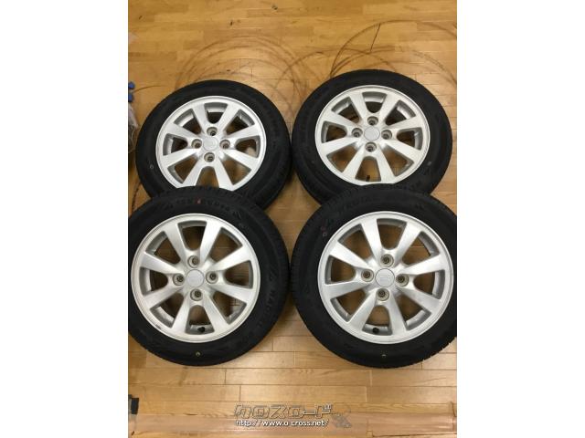 ホイール・タイヤ・中古ダイハツ純正ホイール14インチ 新品タイヤ4本