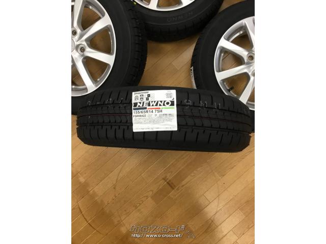 ホイール・タイヤ・中古ダイハツ純正14インチホイール 新品タイヤ 