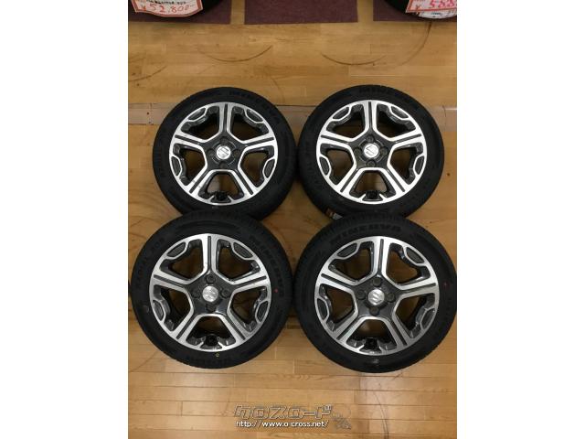 ホイール・タイヤ・中古スズキハスラー純正15インチ 新品タイヤセット 