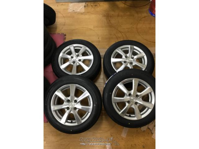 ホイール・タイヤ・モデューロ15インチ中古ホイール 新品タイヤセット
