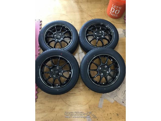 ホイール・タイヤ・GスピードP-07 14インチ新品タイヤ・ホイールセット 