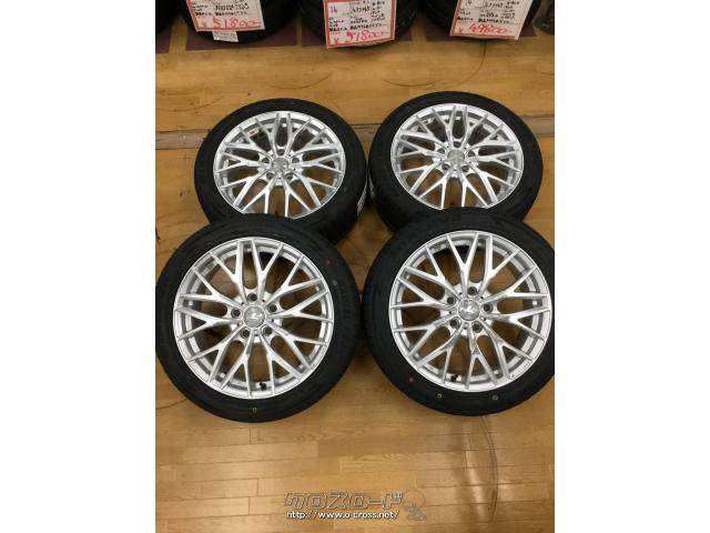 215/55R17 レオニス　ホイール　タイヤ ホイール・タイヤ・レオニス MX 17インチ 新品タイヤ4本セット!・ご
