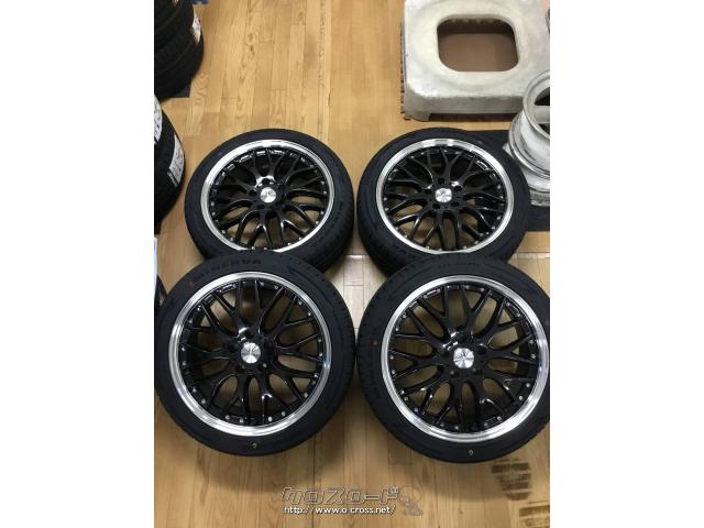 ホイール・タイヤ・傷少なめです!ロクサーニ 18インチ 新品タイヤ4本
