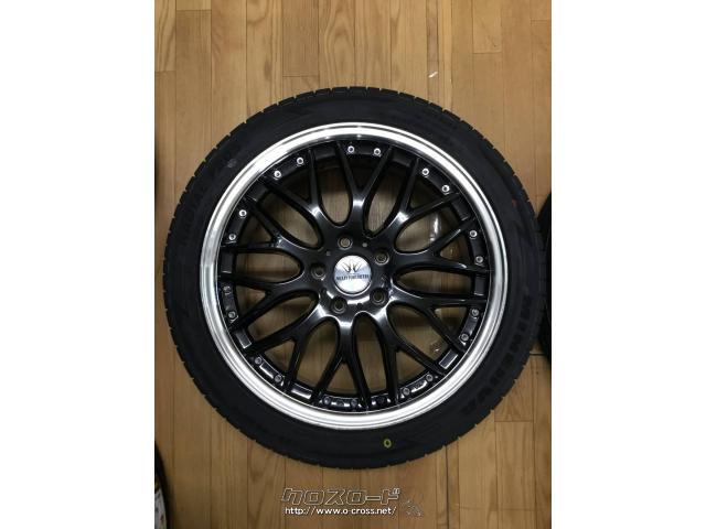 ホイール・タイヤ・傷少なめです!ロクサーニ 18インチ 新品タイヤ4本