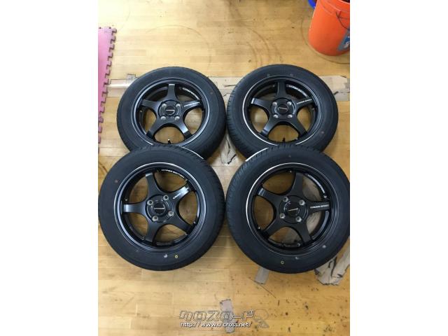 ホイール・タイヤ・クロススピードRS5 14インチ新品ホイールタイヤ
