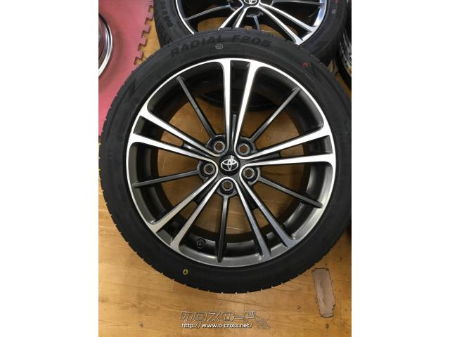 ホイール・タイヤ・中古トヨタ86純正17インチ 新品タイヤセット!!・ご 