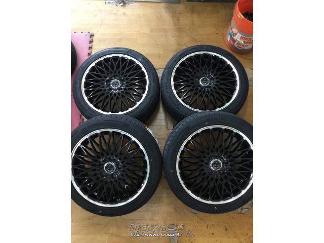 ホイール・タイヤ・ロクサーニ中古17インチホイール 新品タイヤセット 