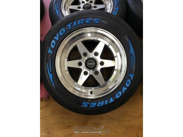 ホイール・タイヤ・中古社外アルミホイール16インチ 新品タイヤセット 