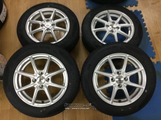ホイール・タイヤ・美品！ザインEK(シルバー) 15インチ 新品タイヤ4本 