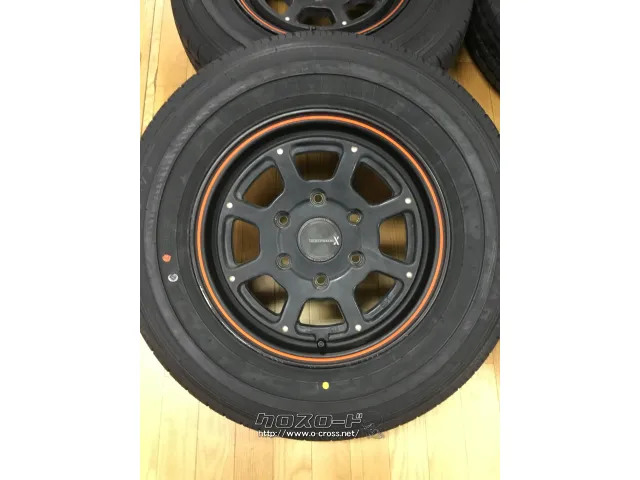ホイール・タイヤ 中古ホイール プロポーターX15インチ 新品タイヤセット!!