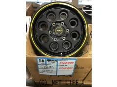 ホイール・タイヤ PPX MIL8 (BK/Y) 16インチ 新品タイヤ4本セット!!