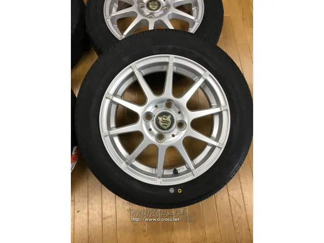 ホイール・タイヤ 中古社外アルミ14インチ 新品タイヤセット!!