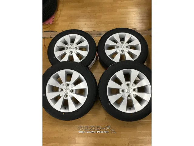 ホイール・タイヤ 中古スズキ純正14インチホイール 新品タイヤセット!!