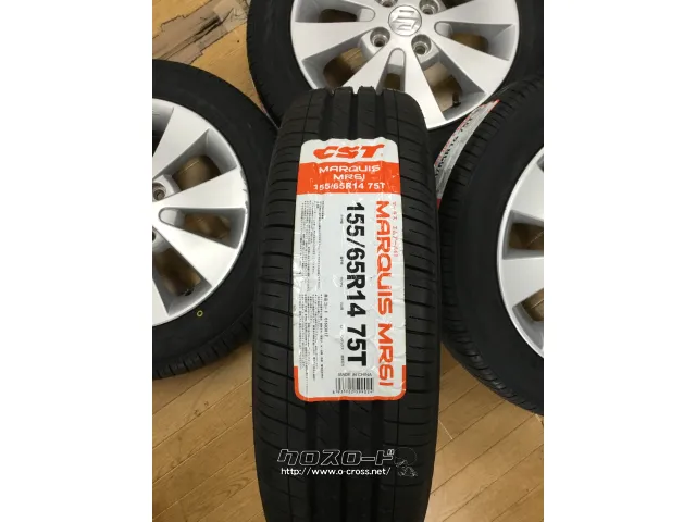 ホイール・タイヤ 中古スズキ純正14インチホイール 新品タイヤセット!!