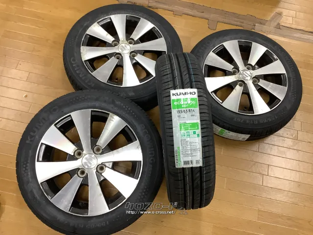 ホイール・タイヤ・スズキ純正 14インチ 新品タイヤ4本セット