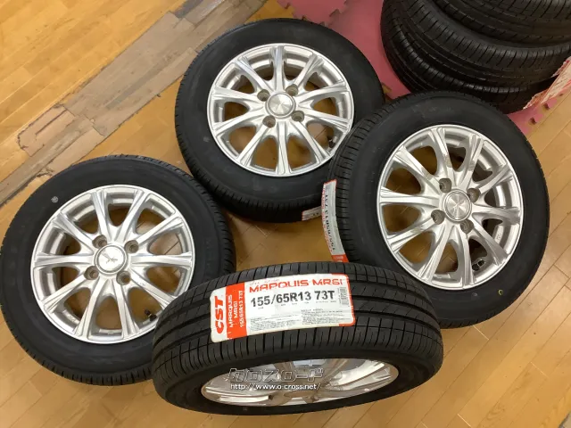 ホイール・タイヤ・ジョーカー 13インチ 新品タイヤ4本セット！！・ご 