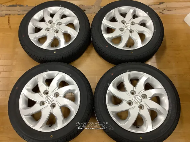 H)スズキ 純正 アルミホイール 14インチ 4.5J +50 タイヤ 2022年製造