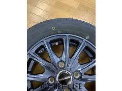 ホイール・タイヤ ヴァーレン W05(ガンメタ) 13インチ 新品タイヤ4本セット!!