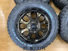 ホイール・タイヤ マッドクロス グレイス(ブロンズクリア) 14インチ 新品タイヤ4本セット!!