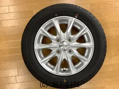 ホイール・タイヤ エクシーダE06(シルバー) 13インチ 新品タイヤ4本セット！！