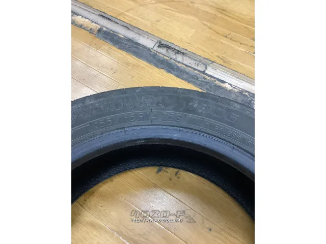 タイヤ (中古タイヤ)14インチ 155/65R14ヨコハマ S306 7〜8部山です